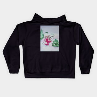 Winter Rabbit Kids Hoodie